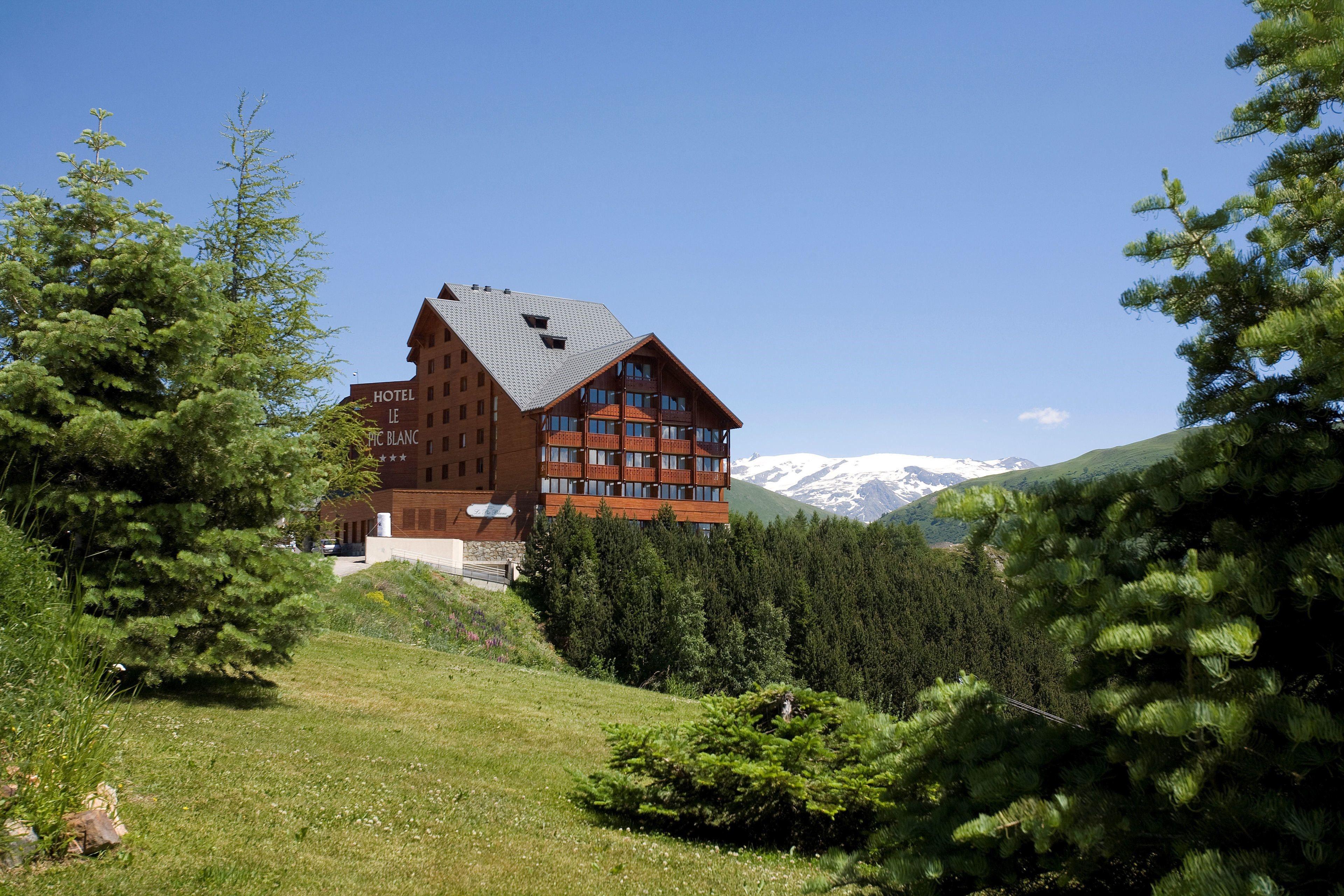 Hôtel Le Pic Blanc à Alpe dʼHuez Extérieur photo