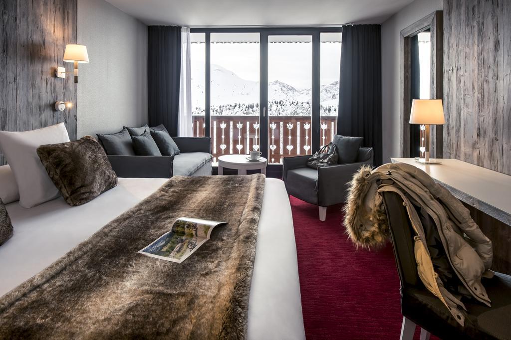Hôtel Le Pic Blanc à Alpe dʼHuez Chambre photo